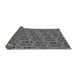 Thickness of Patterned Gray Rug, pat122gry