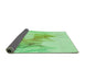 Thickness of Patterned Light Green Rug, pat123grn