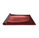 Thickness of Patterned Red Rug, pat1234rd