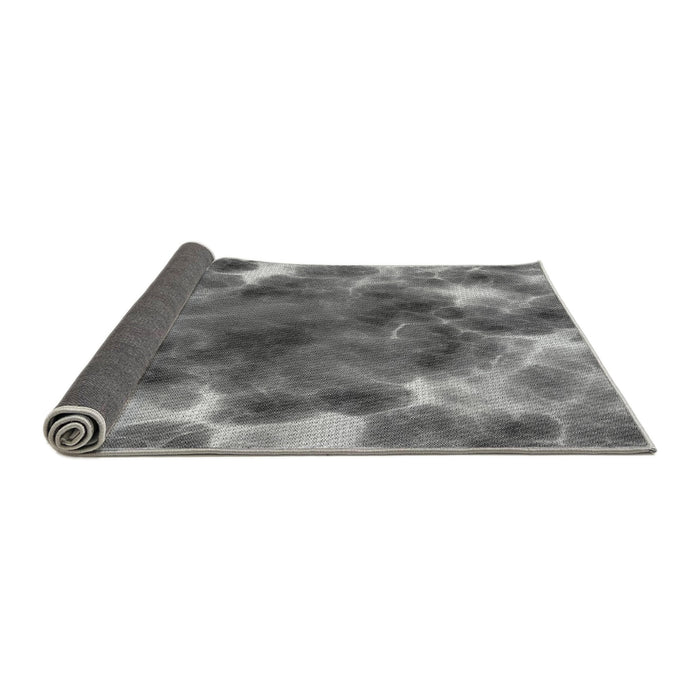 Thickness of Patterned Gray Rug, pat1238gry