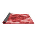 Thickness of Patterned Red Rug, pat1238rd