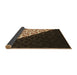 Thickness of Patterned Copper Brown Rug, pat1244brn