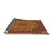 Thickness of Patterned Red Rug, pat1257org