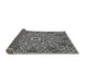 Thickness of Patterned Dark Gray Rug, pat126gry