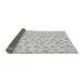 Thickness of Patterned Platinum Gray Rug, pat1262gry