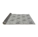 Thickness of Patterned Platinum Silver Gray Rug, pat1269gry