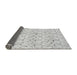 Thickness of Patterned Platinum Gray Rug, pat1272gry