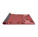 Thickness of Patterned Red Rug, pat128rd