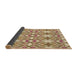 Thickness of Patterned Light Brown Rug, pat1283brn