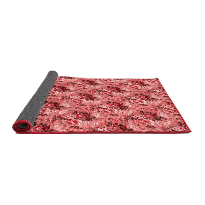Thickness of Patterned Red Rug, pat1288rd