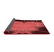 Thickness of Patterned Red Rug, pat1298rd