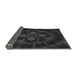 Thickness of Patterned Midnight Gray Rug, pat131gry