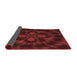 Thickness of Patterned Red Rug, pat131rd