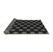 Thickness of Patterned Black Rug, pat1310gry