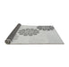 Thickness of Patterned Platinum Gray Rug, pat1313gry