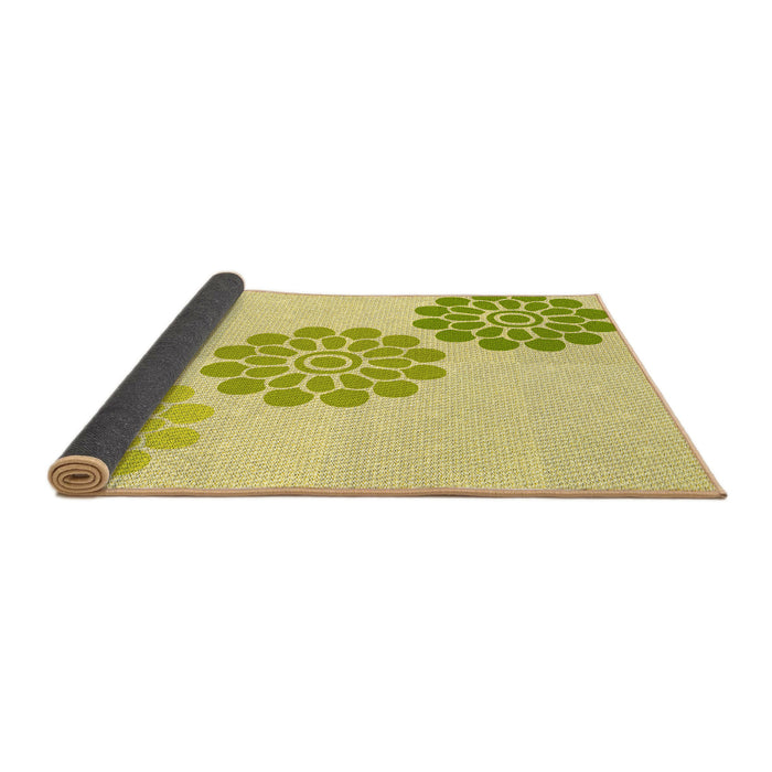 Thickness of Patterned Brown Rug, pat1313yw