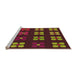 Sideview of Machine Washable Transitional Light Brown Rug, wshpat1321org