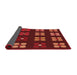 Thickness of Patterned Red Rug, pat1321rd