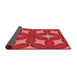 Thickness of Patterned Red Rug, pat1322rd