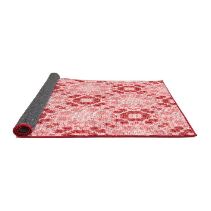 Thickness of Patterned Red Rug, pat1332rd