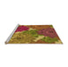 Sideview of Machine Washable Transitional Red Rug, wshpat1342org