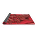 Thickness of Patterned Red Rug, pat1347rd