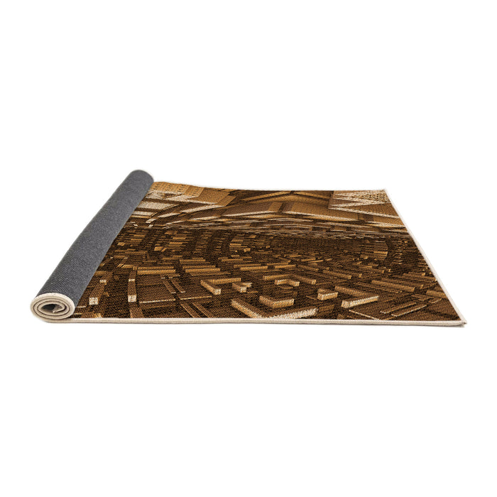Thickness of Patterned Red Rug, pat1353org