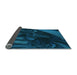 Thickness of Patterned Deep-Sea Blue Rug, pat1357lblu