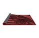 Thickness of Patterned Red Rug, pat1357rd