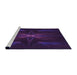 Sideview of Machine Washable Transitional Deep Purple Rug, wshpat1369pur