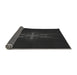 Thickness of Patterned Midnight Gray Rug, pat1372gry