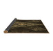 Thickness of Patterned Oak Brown Rug, pat1373brn