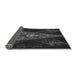 Thickness of Patterned Carbon Gray Rug, pat1373gry