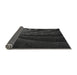 Thickness of Patterned Midnight Gray Rug, pat1375gry