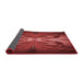 Thickness of Patterned Red Rug, pat1378rd