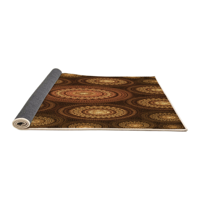 Thickness of Patterned Red Rug, pat1380org