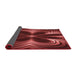 Thickness of Patterned Red Rug, pat1384rd