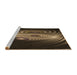 Sideview of Machine Washable Transitional Light Brown Rug, wshpat1385brn