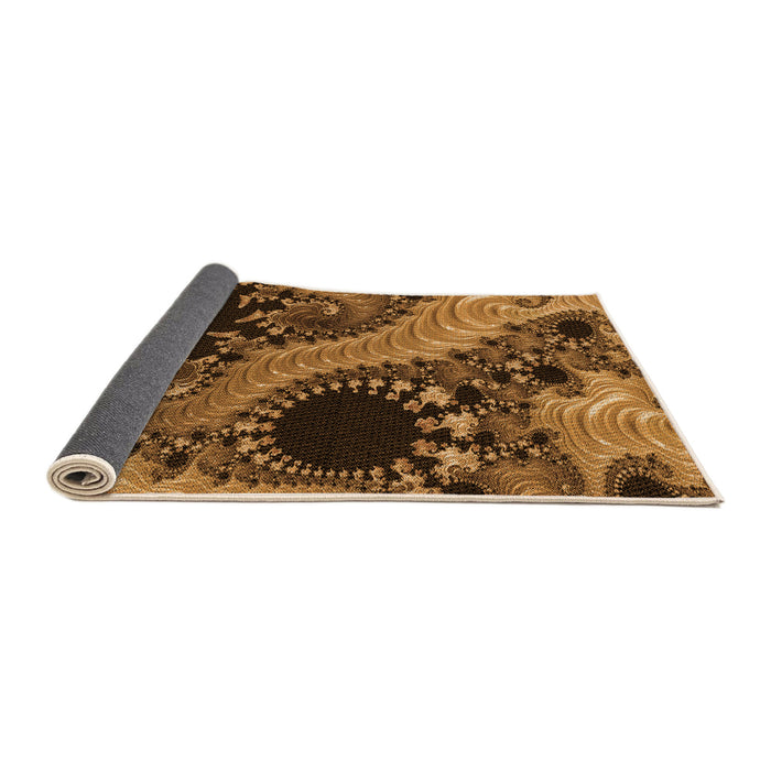 Thickness of Patterned Red Rug, pat1399org