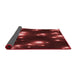 Thickness of Patterned Red Rug, pat14rd