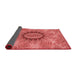 Thickness of Patterned Red Rug, pat1400rd