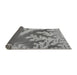 Thickness of Patterned Carbon Gray Rug, pat1403gry