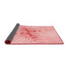 Thickness of Patterned Red Rug, pat1408rd