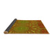 Thickness of Patterned Brown Rug, pat141yw