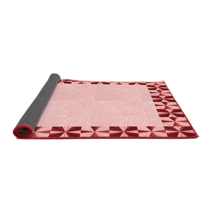 Thickness of Patterned Red Rug, pat1411rd