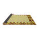 Thickness of Patterned Sedona Brown Rug, pat1411yw