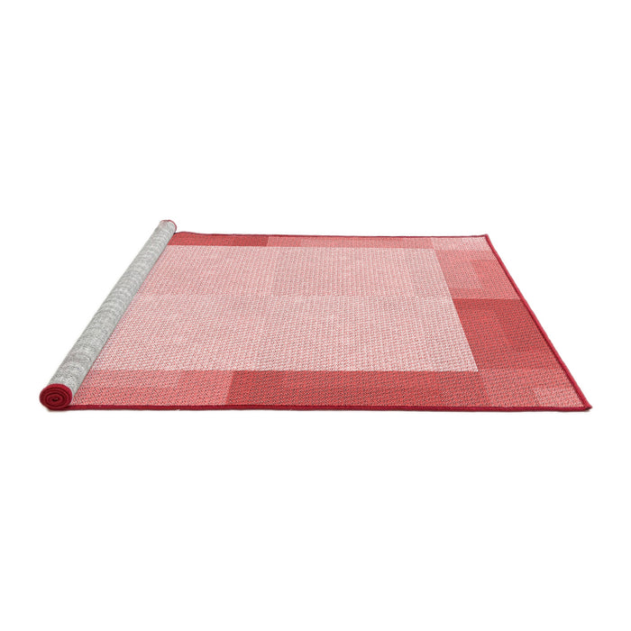 Sideview of Machine Washable Transitional Pink Rug, wshpat1412rd
