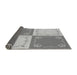 Thickness of Patterned Platinum Gray Rug, pat1413gry