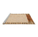 Sideview of Machine Washable Transitional Golden Blonde Gold Rug, wshpat1415org