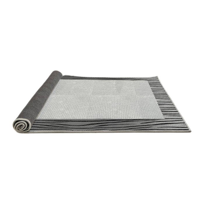 Thickness of Patterned Platinum Gray Rug, pat1416gry